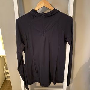 Lululemon black hooded pullover